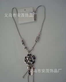 合金時尚項鏈批發指南 源頭廠家直銷，歐美風尚貿易新機遇